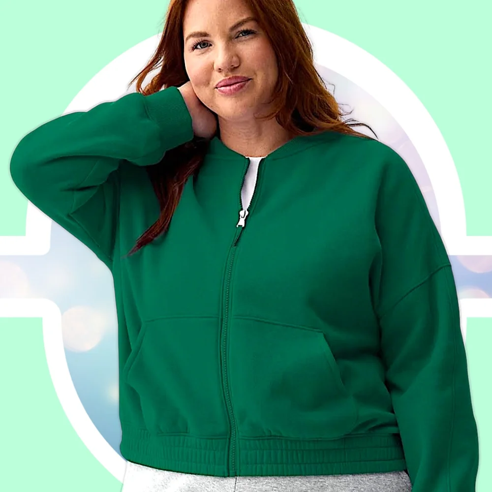 NWT 2XL Fleece Jacket w Pockets Bomber Style